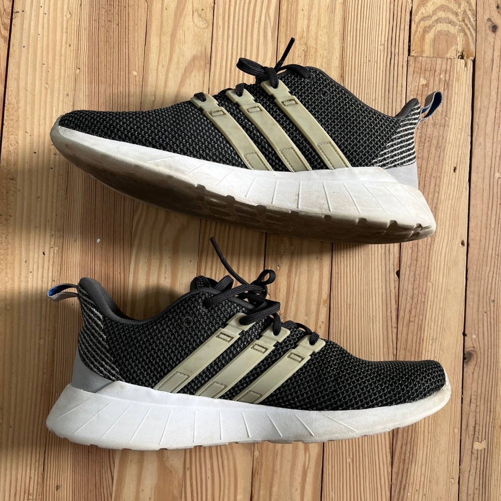 Adidas Questar Ride Mens Running Shoes Black Grey Athletic sneaker Sz 11 casual - Picture 4 of 10